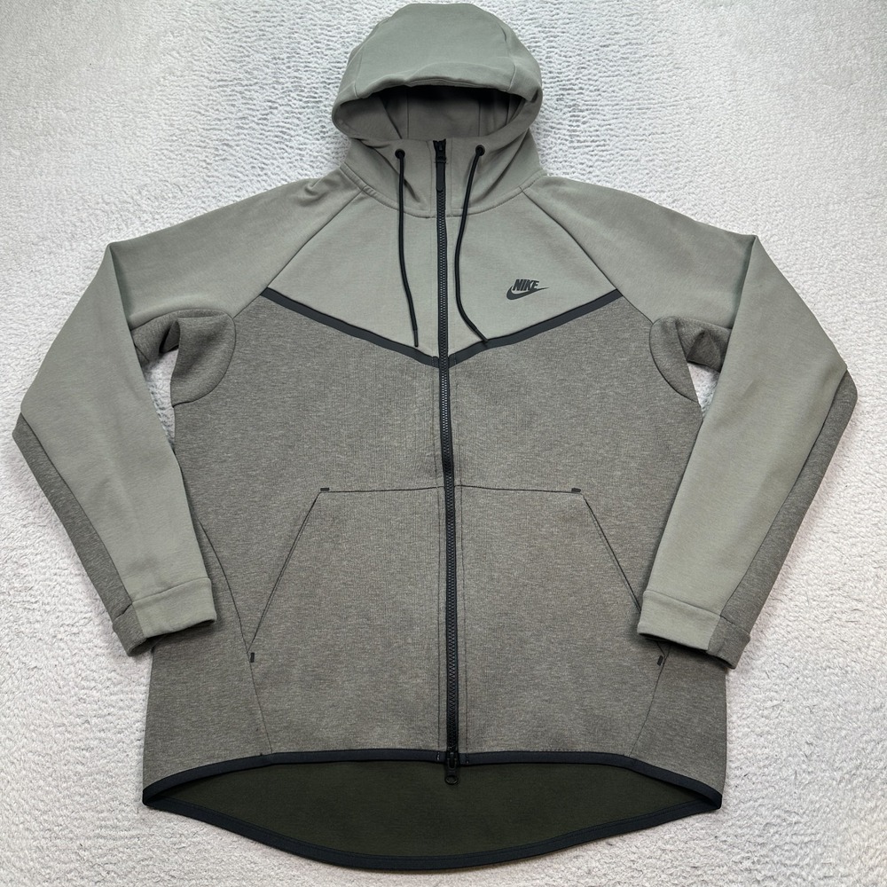 Nike Tech Fleece Windrunner Hoodie Men's Large Dark Stucco 885904-004